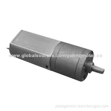 PMDC Gear Motor with Stable Performance, OEM and ODM Orders Welcomed, 12V Nominal Voltage